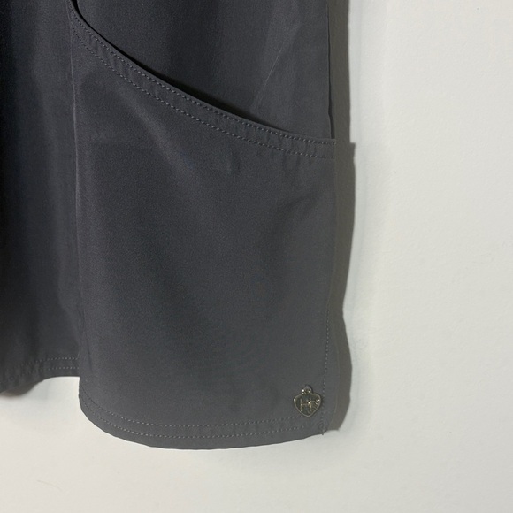 Heart Soul V-Neck Short Sleeve Scrub Top - Picture 3 of 7